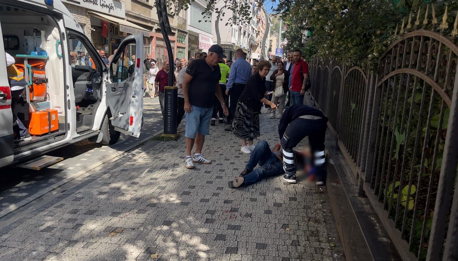 Giresun’da bıçaklı kavga