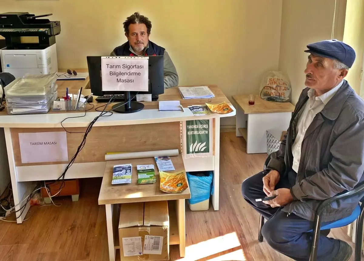 Tarım Sigortası Bilgilendirme Masası Kuruldu
