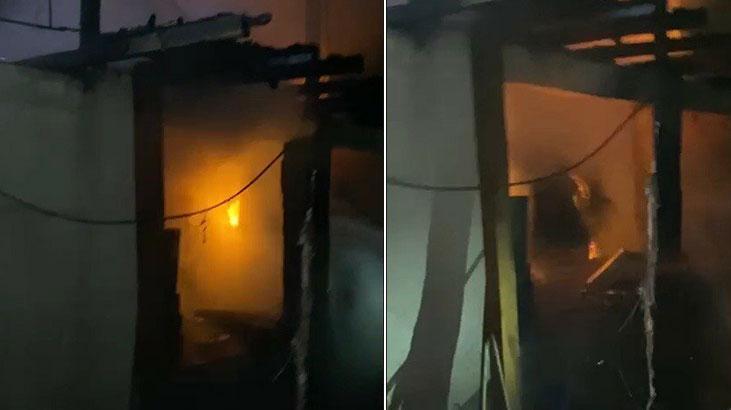 Aydın’da bağ evinde patlama! Ev küle döndü