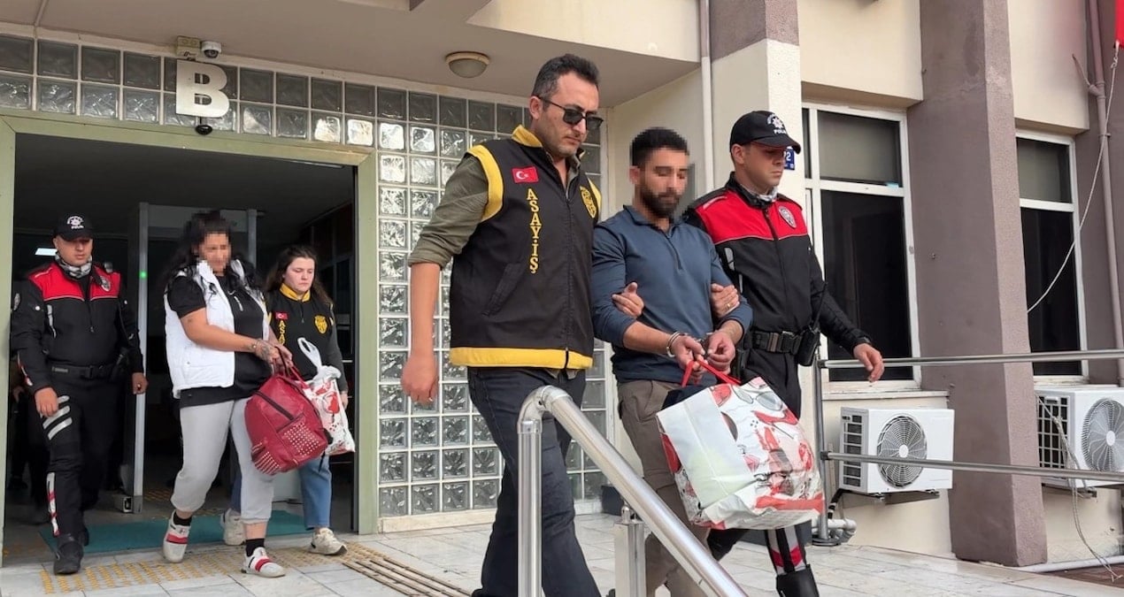 Aydın’da firari hükümlü çift yakalandı