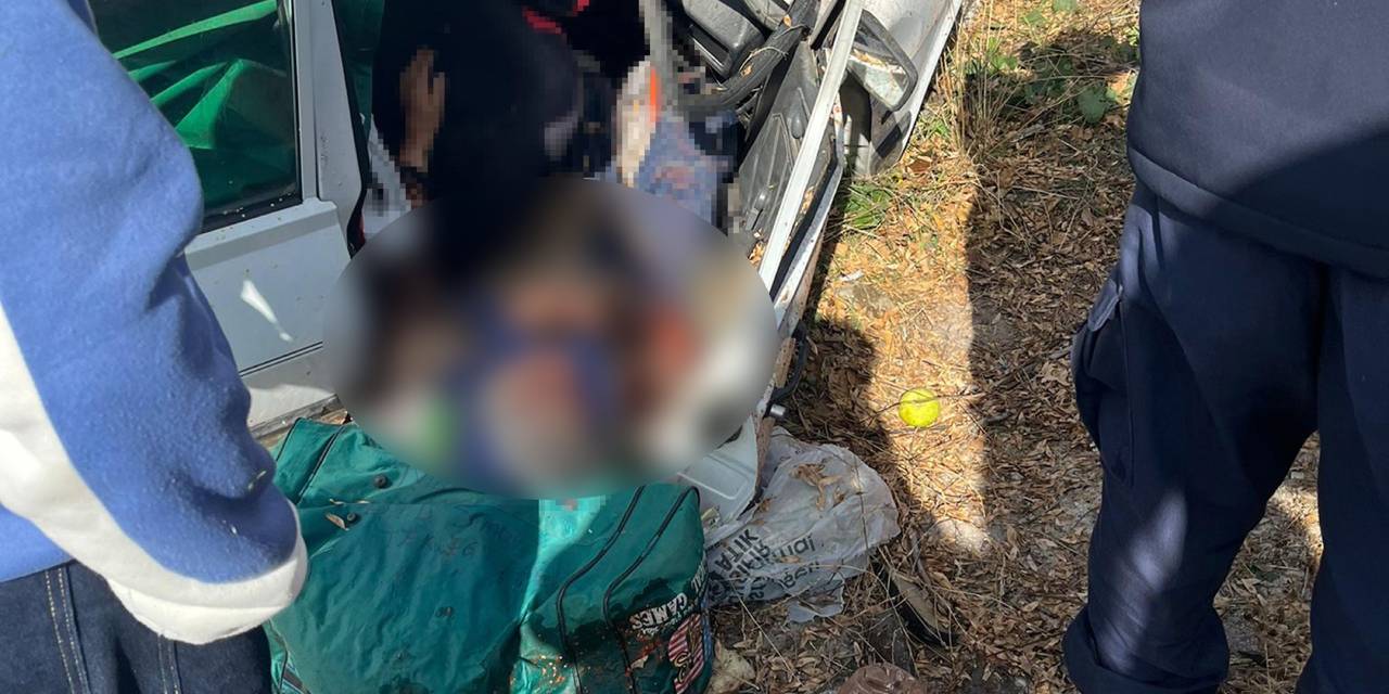 Manisa’da feci kaza! Yaşlı çiftin aracı takla attı: 1 ölü