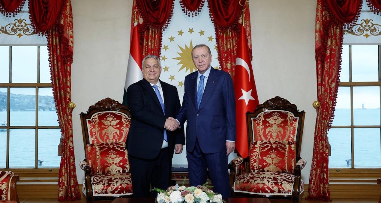 Cumhurbaşkanı Erdoğan, Macaristan Başbakanı Orban’ı İstanbul’da ağırladı