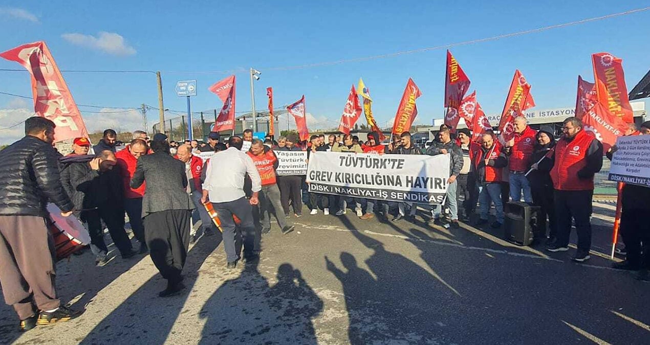 DİSK Nakliyat-İş’ten TÜVTÜRK’te grev: Organize grev kırıcılığı yapılıyor