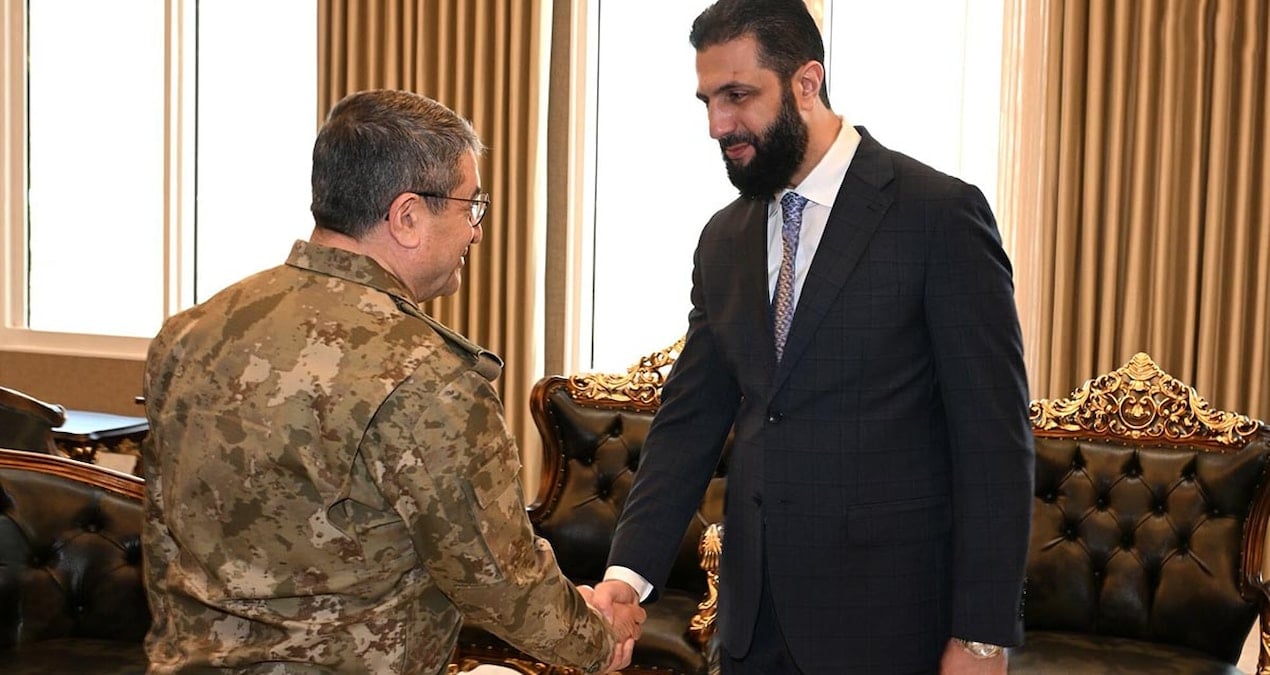 Genelkurmay Başkanı Bayraktaroğlu Şara ile görüştü