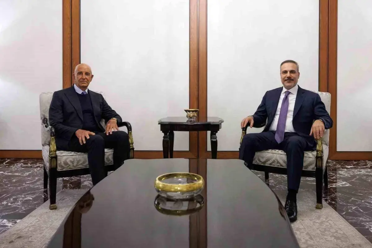 Hakan Fidan, Tom Barrack’ı Kabul Etti