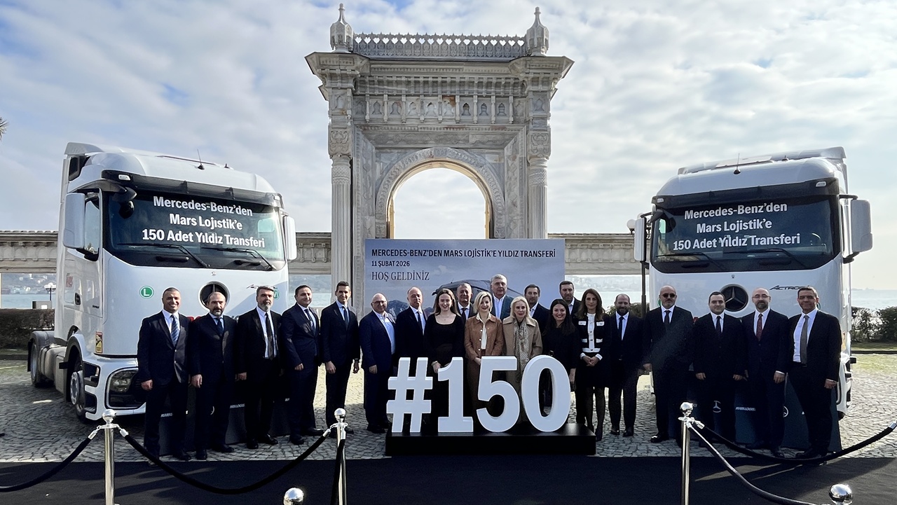 Mars Lojistik’ten 150 Adetlik Mercedes Actros Yatırımı
