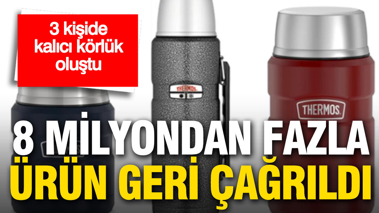 Thermos’tan Şok Geri Çağırma: 8 Milyondan Fazla Ürün İçin Uyarı ve Görme Kaybı Riski