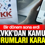 Kvkkdan kamu kurumlari karari bir donem sona erdi JXV1zEVa